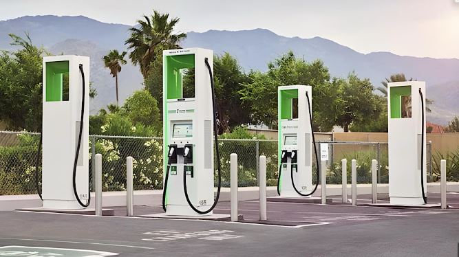 list of electric vehicle charging stations in North Pakistan: Electric stations