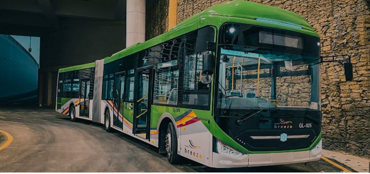 What is the best sustainable transport system in Pakistan: Karachi green line