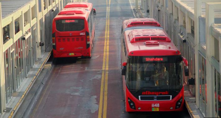 What is the best sustainable transport system in Pakistan: Lahore Metro Bus