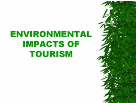 How can we reduce the environmental impact of tourism? environmental impacts of tourism
